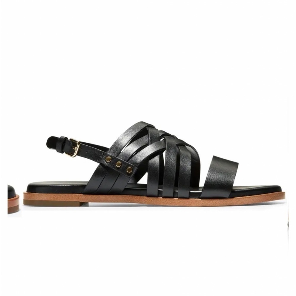 COLE HAAN France Strappy Slingback Sandal size 7B - Picture 4 of 9
